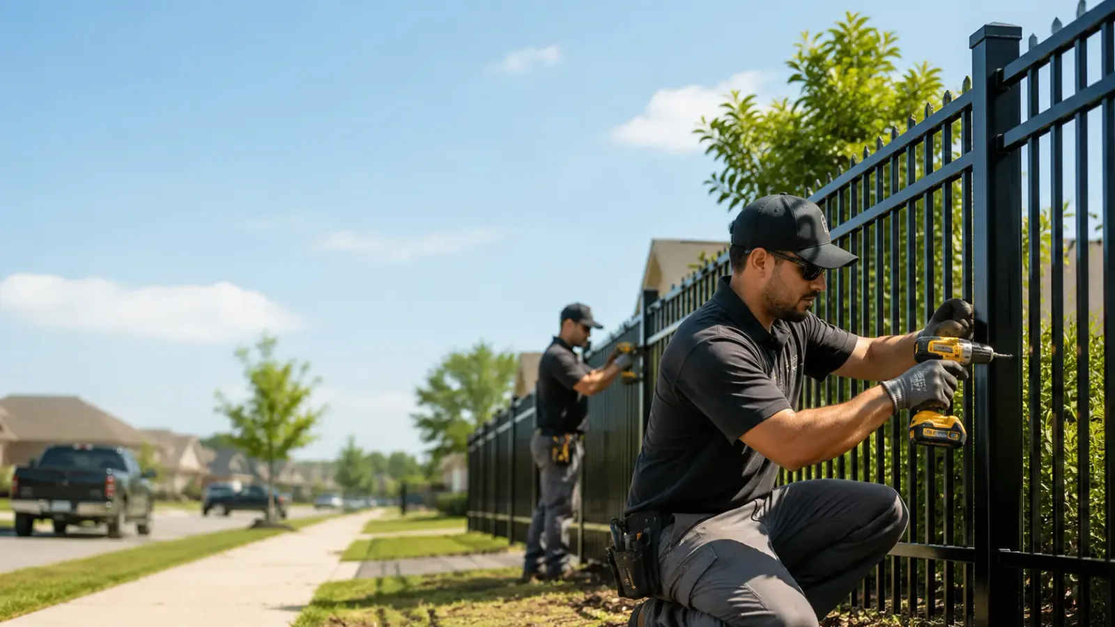 Metal Fence Installation in Cairo, OH